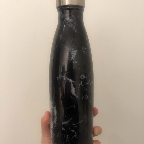 Black/Grey Marble Swell Bottle - Picture 4 of 6